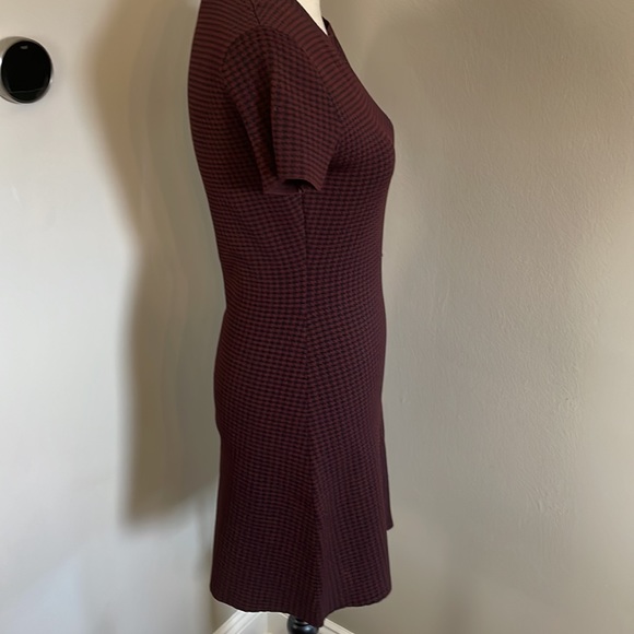 THEORY knit chevron print dress - Picture 4 of 7